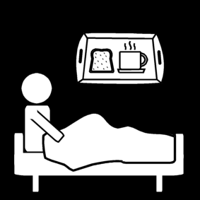 breakfast in bed